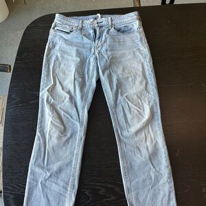 rag & bone Light Wash Skinny Jeans